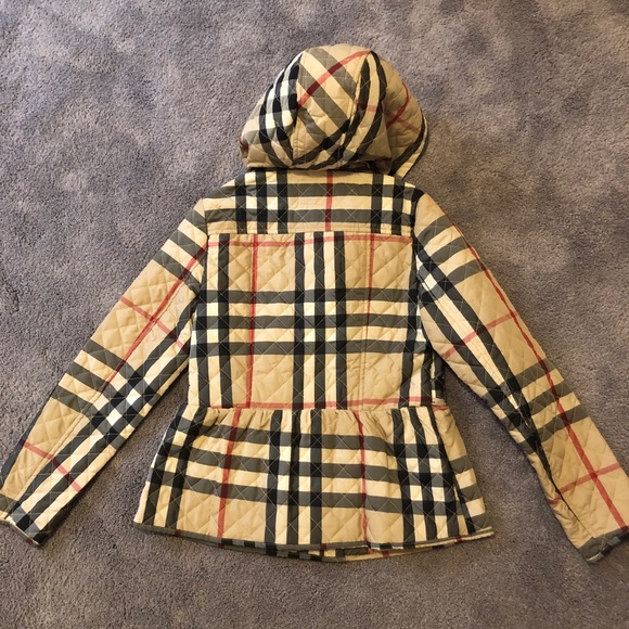 SOLD Authentic Burberry Girls Raincoat NWT - Picture 2 of 4